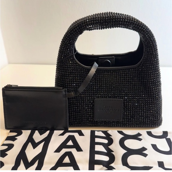 New- Marc Jacobs 
THE RHINESTONE MINI SACK BAG - Picture 1 of 16
